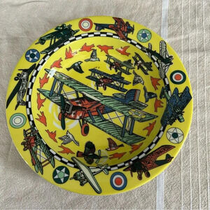 Bopla! Swiss Made 1996 Voyage Series Deep Plate Yellow